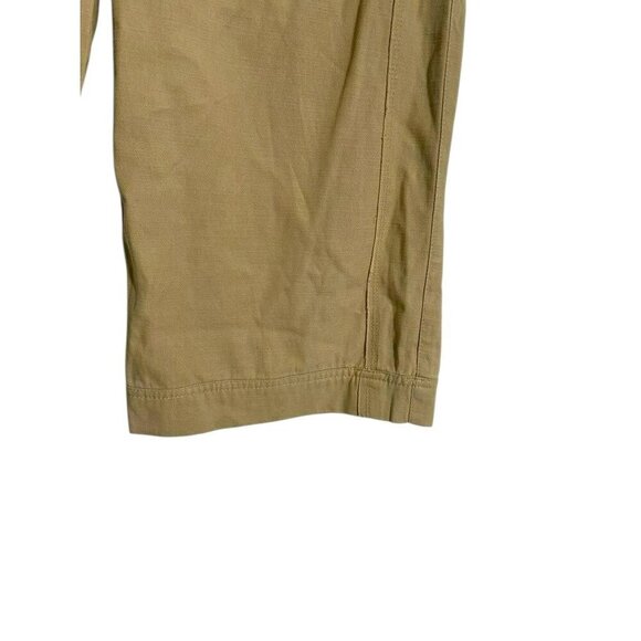 NEW Democracy Size 10 Khaki Beige Pants Wide Leg Ab Solution High Rise - Picture 3 of 9